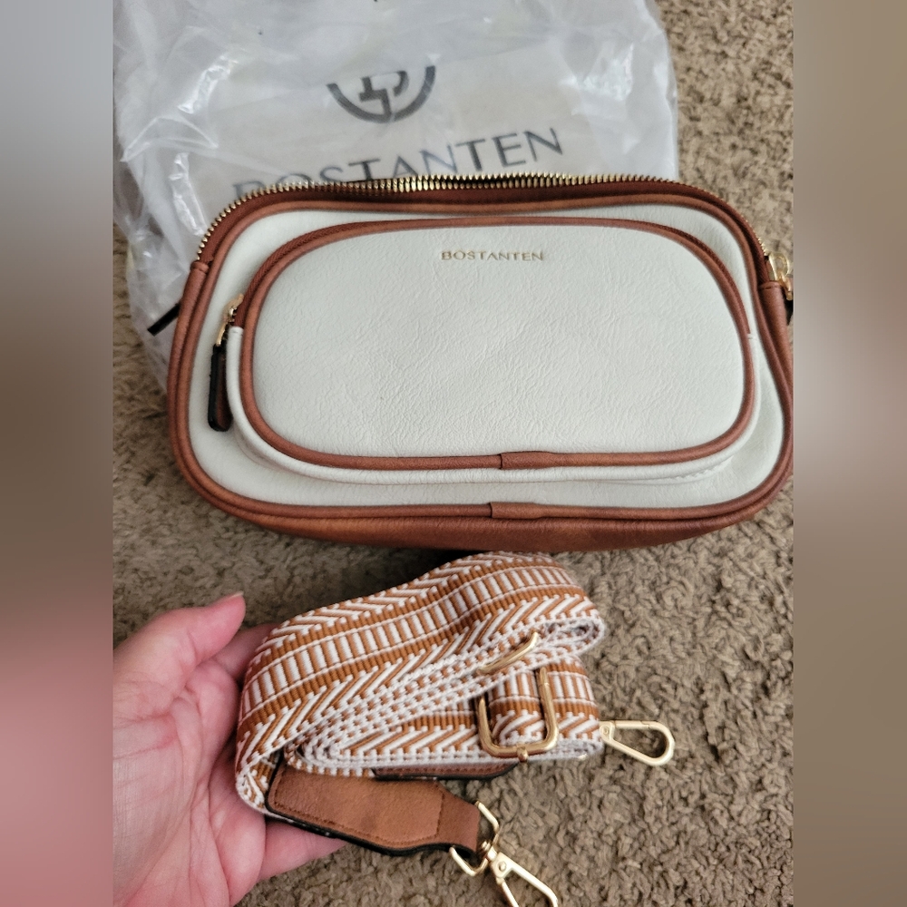 New Leather Crossbody Bag!
